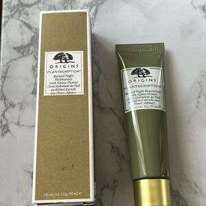 Origins prescription retinal night moisturizer with Alpine flour 1oz